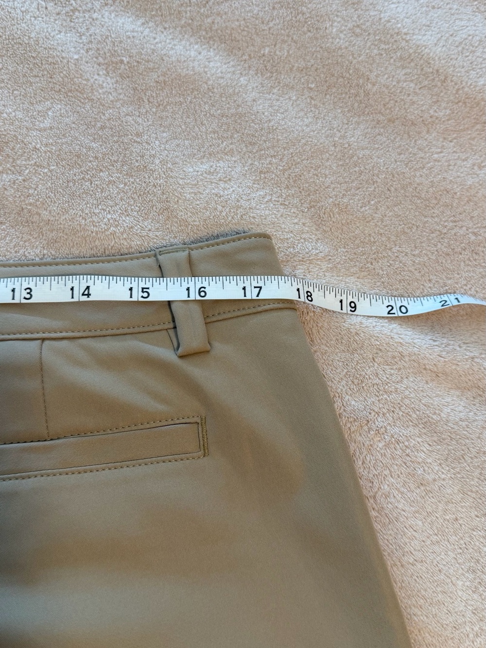 Lands' End Womens Tan Chino Pants - Size 12 - Picture 7 of 13